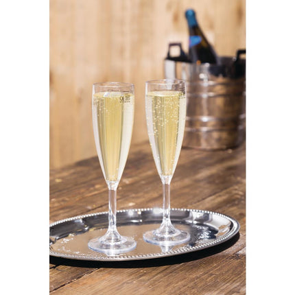 Polycarbonate Champagne Glasses 200ml (12 Pieces) | BBP 2