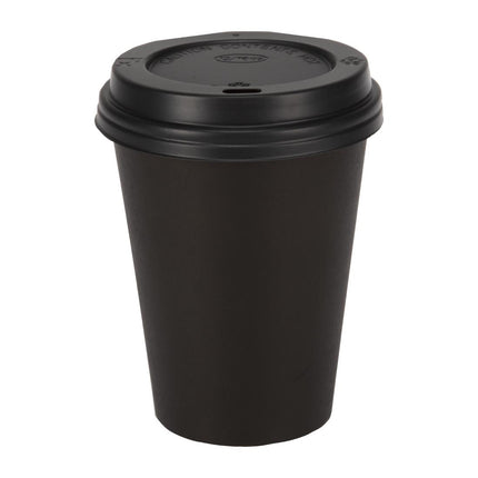 Recyclable Single-Wall Black Coffee Cups 34cl | Fiesta | 1000 pcs 4