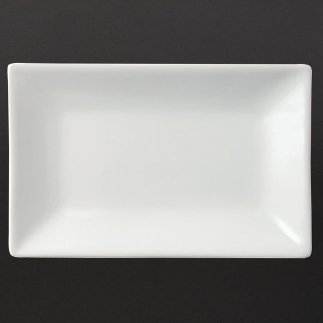 Whiteware Rectangular Serving Dishes 20x13cm | Olympia