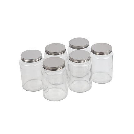 550ml Glass Jar with Screw Lid | Vogue | Set of 6 4