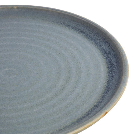 Round Canvas Plates with Narrow Blue Granite Rim | Olympia | 26.5 cm 4
