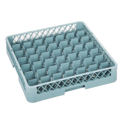 Glass Rack 49 Compartments | Vogue | 10 cm Height | 50x50 cm