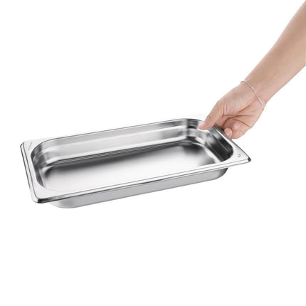 Stainless Steel GN 1/3 Container 40mm | Vogue 2