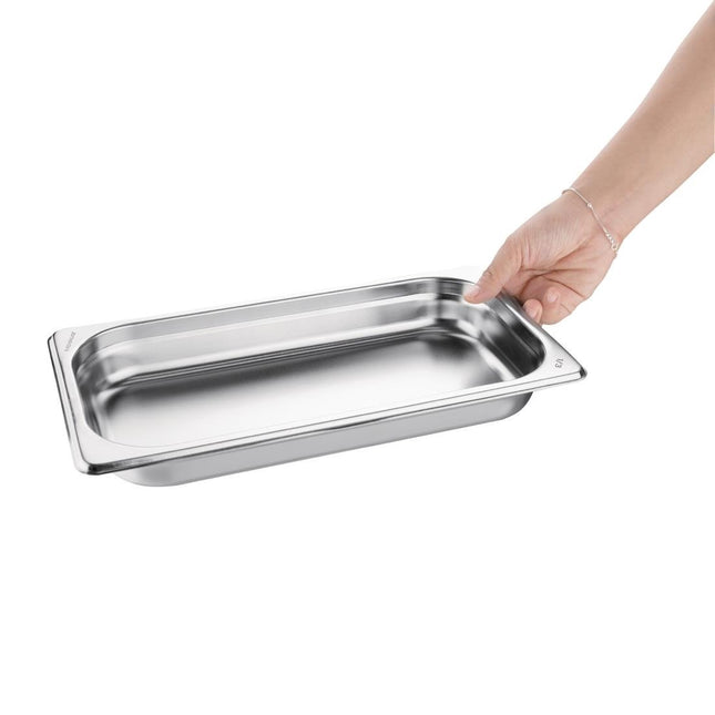 Stainless Steel GN 1/3 Container 40mm | Vogue 2