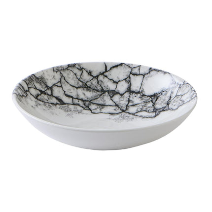 Kintsugi Accents Quartz Black Evolve Coupe Bowl 18.4cm | Churchill 2