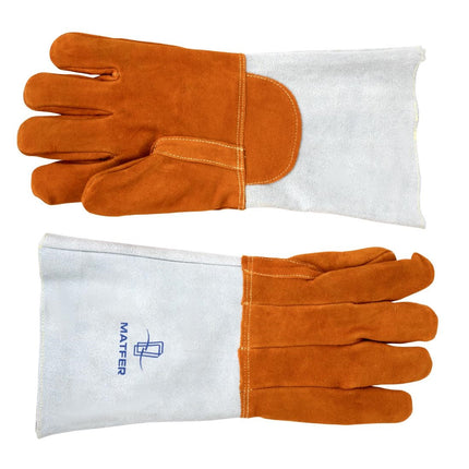 Leather Oven Gloves with Elbow Length | Matfer Bourgeat 3