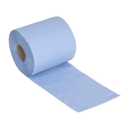 Jantex Blue 2-Ply Centrefeed Hand Towel Rolls 120m | 6 Rolls 8