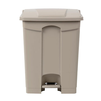65L Pedal Bin with Airtight Lid | Jantex Beige