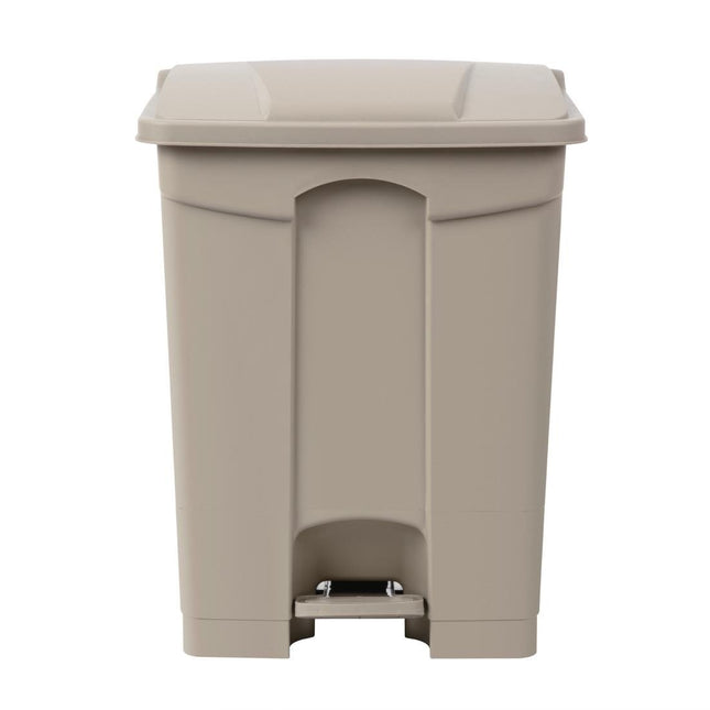 65L Pedal Bin with Airtight Lid | Jantex Beige