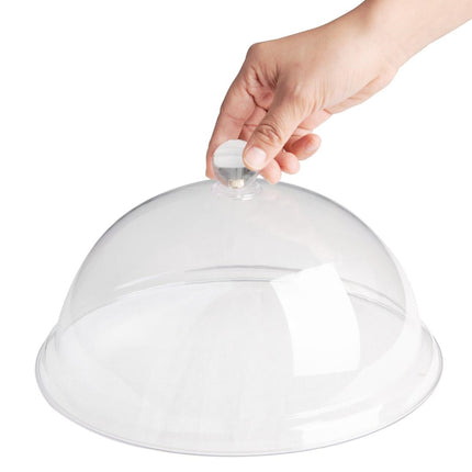 Transparent Polycarbonate Cloche 260 mm Diameter x 115 mm Height | Olympia Kristallon 3
