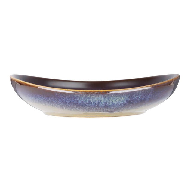 Wide Bowls Aubergine Reactive Glaze 205mm | Olympia Birch 2