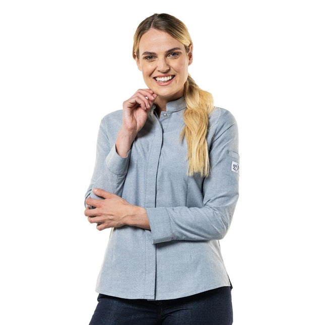 Women's Chef Jacket Nordic Grey | Chaud Devant | S