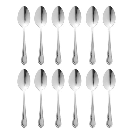 Table Spoons | Olympia Dubarry | 12 Pieces | Polished 18/0 Stainless Steel with Classic Decorated Handle 3