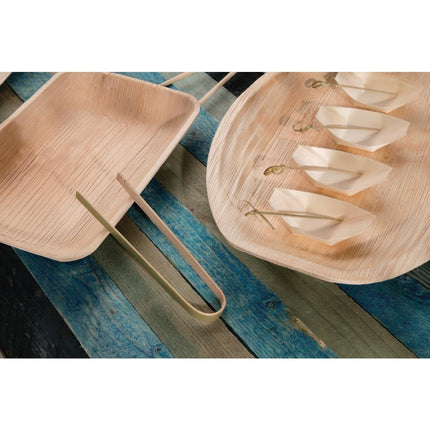 Compostable Bamboo Tongs 16cm | Fiesta | 50 Pieces 5