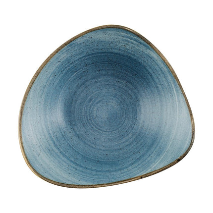 Raw Lotus Teal Bowls 178mm | Churchill Stonecast Raw