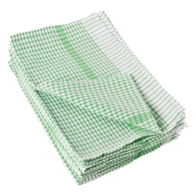 Vogue Wonderdry Green Tea Towels 10-Pack