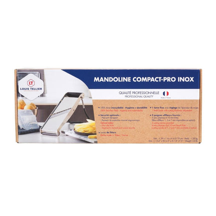 Compact Pro Japanese Stainless Steel Mandoline | Louis Tellier 7