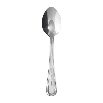 High-Gloss 18/0 Stainless Steel Coffee Spoons with Bead Edge | Olympia (12 pcs) 2