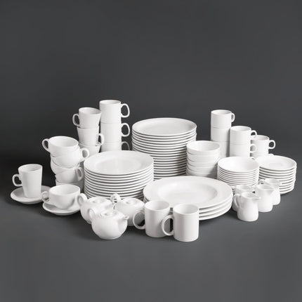 Cappuccino Cup 30cl | Olympia Whiteware | Set of 12 9