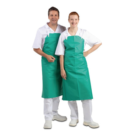 PVC Nylon Halter Apron Green | Whites | 105x90 cm 4