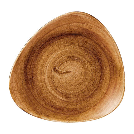 Stonecast Patina Vintage Copper Lotus Plate 25.4cm | Churchill