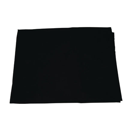 Heavyweight Black Polyester Tablecloth 135x135cm | Mitre Essentials Occasions 3