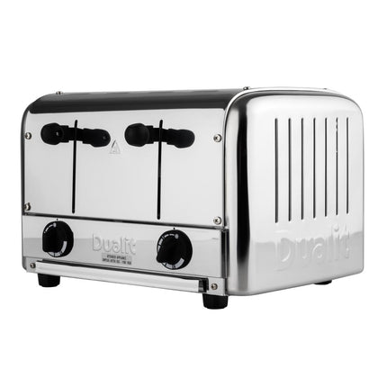 4-Slot Stainless Steel Pop-Up Toaster with Dual Zone Control | Dualit 3