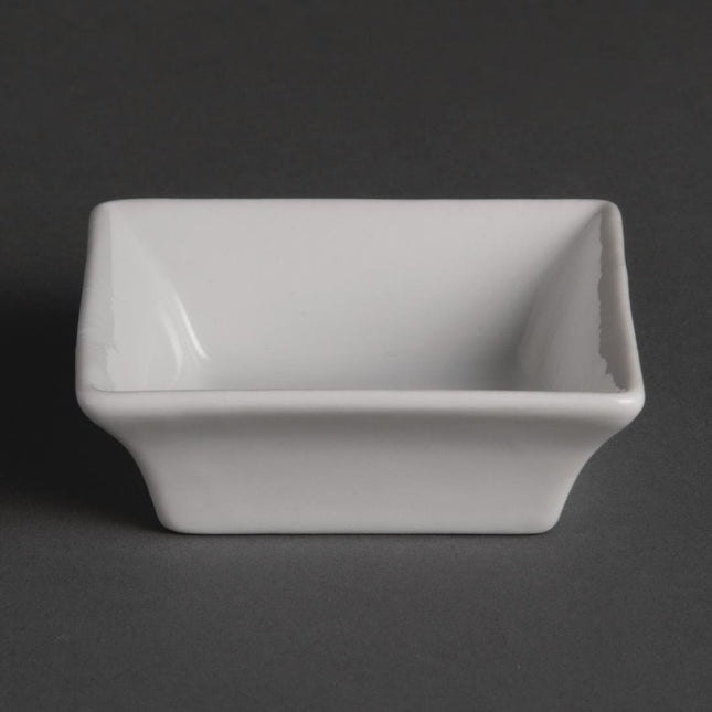 Whiteware Amuse Bowls 7.5x7.5cm | Olympia