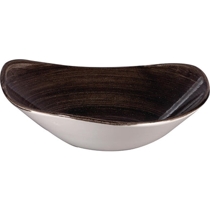 Black Serving Bowl 235mm | Churchill Stonecast Patina
