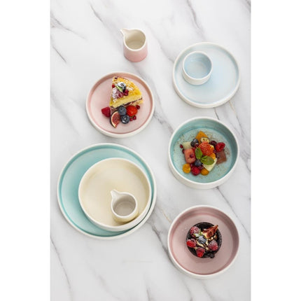 Fondant Dinner Plate Mint Green 270mm | Olympia 7