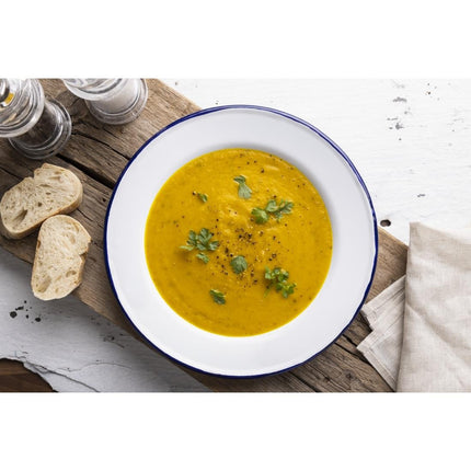 Enamel Soup Bowls 24.5cm | Olympia | 6 Pieces 7