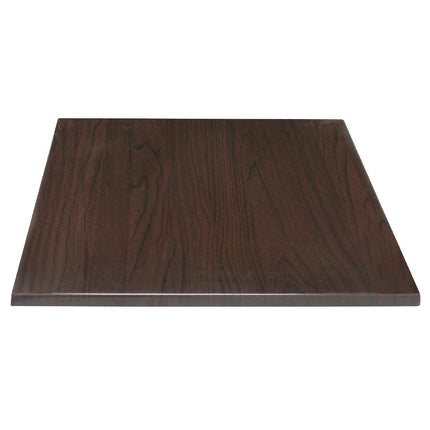 Square Tabletop | Bolero | Dark Brown | 70 cm
