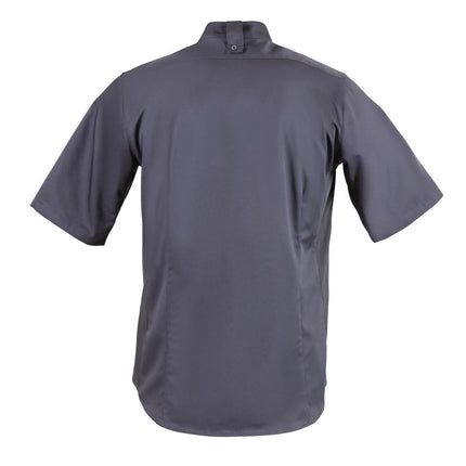Band Collar Chef's Jacket Anthracite M | Southside 4