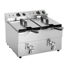 Double Induction Deep Fryer 2x 3000W | Buffalo