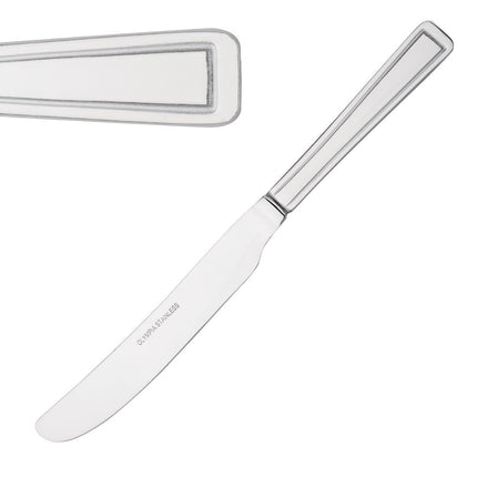 Table Knives 23cm Polished 18/0 Stainless Steel | Olympia Harley | 12 Pieces