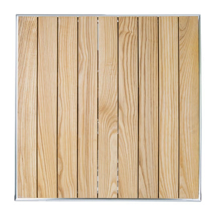 Foldable Square Ash Wood Terrace Table 60cm | Bolero 2
