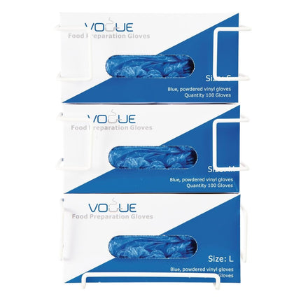 Wall-Mounted Glove Dispenser for 3 Boxes with Plastic Coating | Vogue 2