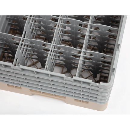 Dishwasher Rack with 16 Compartments | Cambro Camrack | Max Glass Height 25.7 cm 3