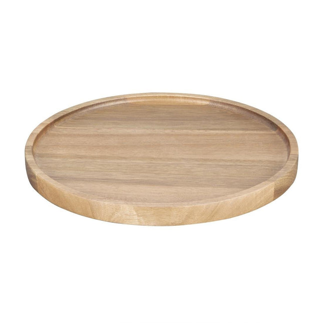 Acacia Round Plates 250mm Diameter | Olympia