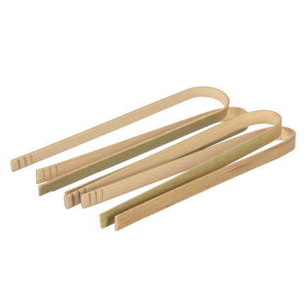 Compostable Bamboo Tongs 16cm | Fiesta | 50 Pieces 8