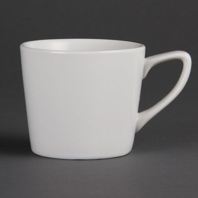 Olympia Whiteware Low Coffee Cup 20cl