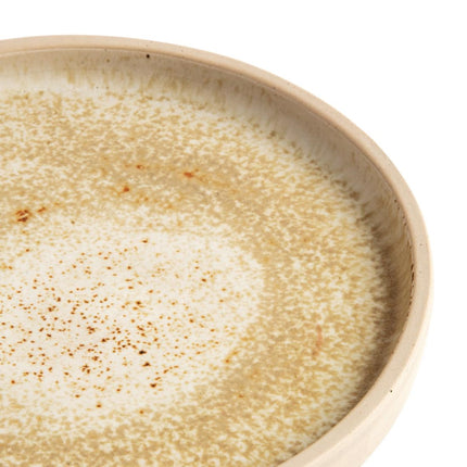 Flat Round Plates Cream 18cm | Olympia Canvas 4