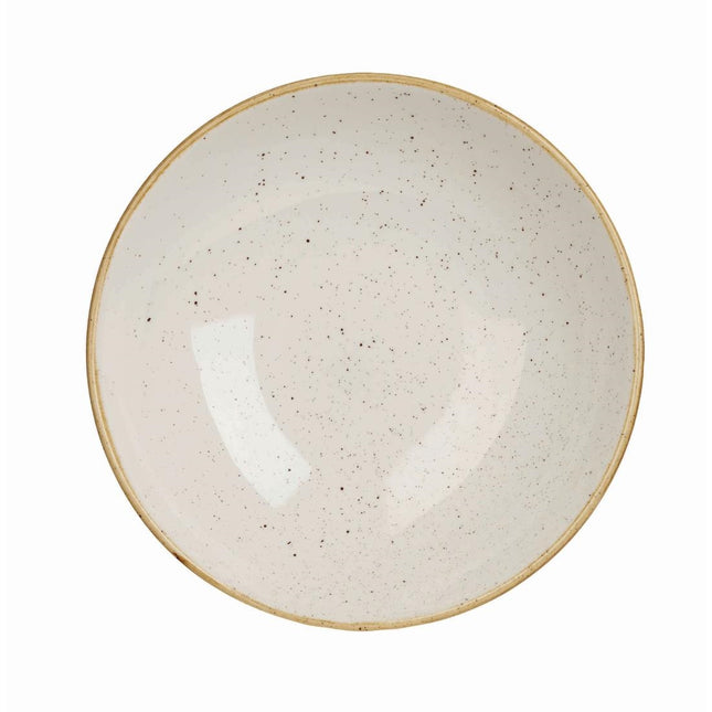 Coupe Bowl 18.2cm | Churchill Stonecast Barley White