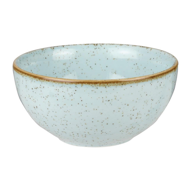 Stonecast Blue Round Soup Bowl 13.2cm | Churchill