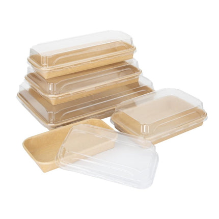 Recycleable No. 2 Sushi Tray Bases 220x90mm | Fiesta | Pack of 300 5