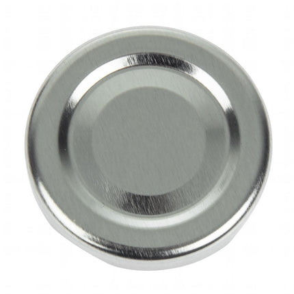 Silver Lid for Mini Milk Bottle GL160 2