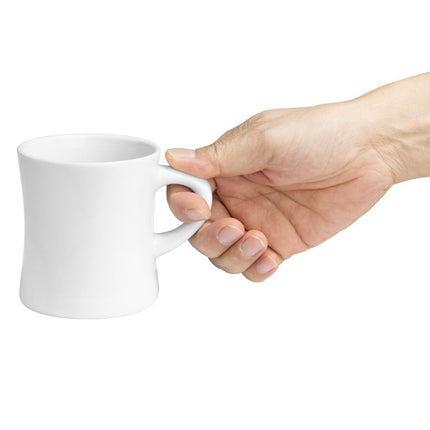 Whiteware Mugs 300ml | Olympia (6 Pieces) 4