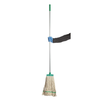 Green Stay-Flat Kentucky Cotton Mop | SYR 3