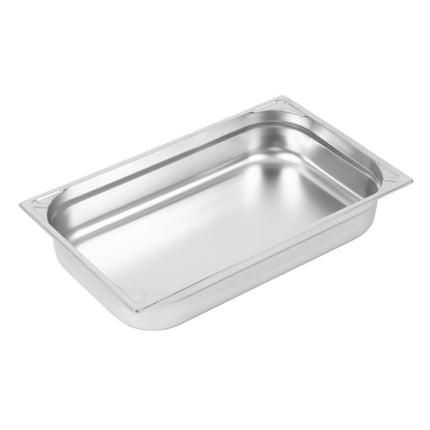 Heavy-Duty Stainless Steel GN 1/1 Container 100mm | Vogue