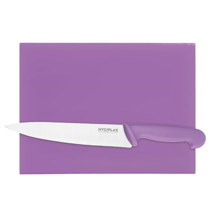 HDPE Cutting Board Purple | Hygiplas | 229x305x12mm 5